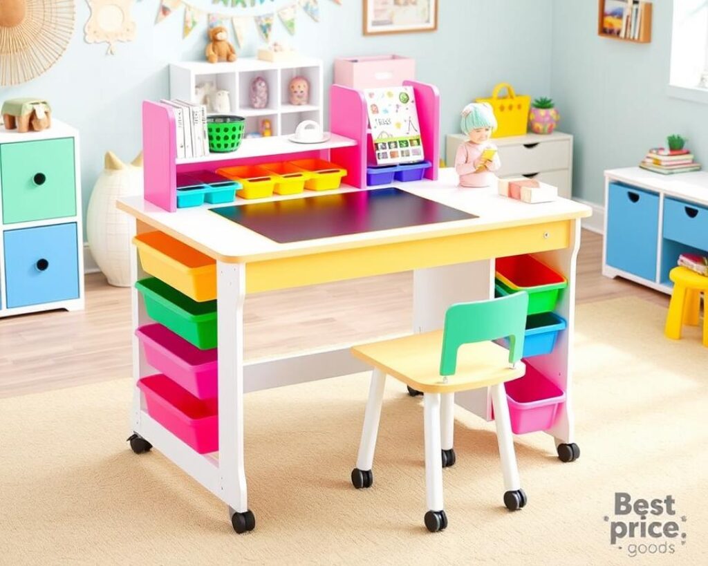 multifunctional desk with educational toys for 2 year olds
