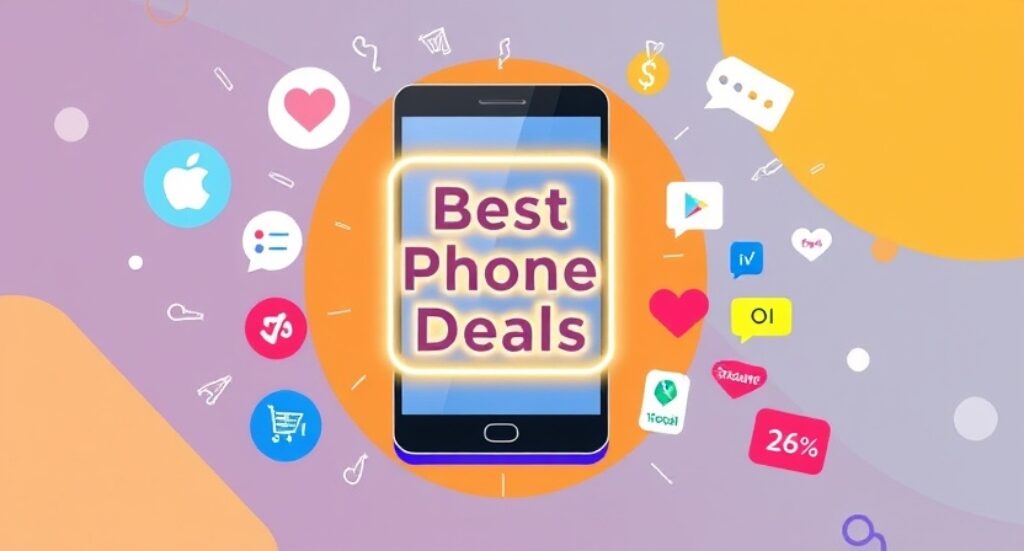 phone deals with subscriptions to many social media