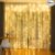 Dazzle Bright Curtain String Lights, 300 LED 9.8ft x9.8ft Warm White Fairy Lights with 8 Lighting Modes, Waterproof Lights for Bedroom Christmas Party Wedding Home Garden Wall Decor